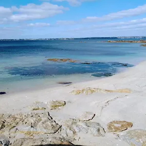 L'océan à 100m Via Venelle Privée, La Close à 500m, L'archipel Des Glénan à L'horizon , Concarneau France